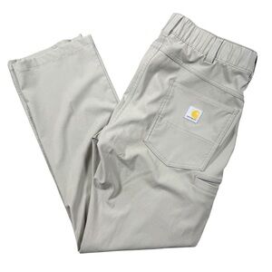 Carhartt Men’s M Force Sun Defender Relaxed Fit Pants Tan 32x30